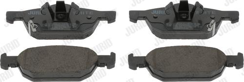 Jurid 572624JC - Brake Pad Set, disc brake autospares.lv