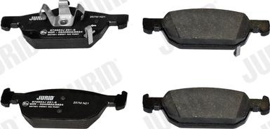 Jurid 572624J - Brake Pad Set, disc brake autospares.lv