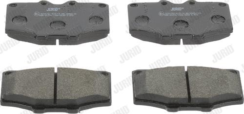 Jurid 572178J - Brake Pad Set, disc brake autospares.lv