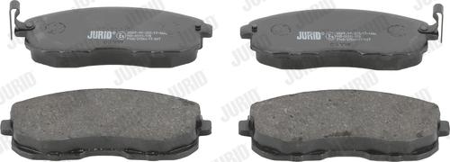 Jurid 572346J - Brake Pad Set, disc brake autospares.lv