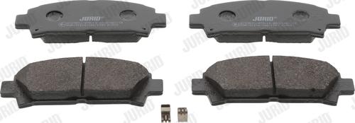 Jurid 572357J - Brake Pad Set, disc brake autospares.lv