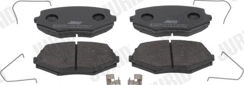 Jurid 572385J - Brake Pad Set, disc brake autospares.lv