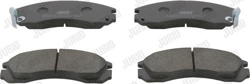 Jurid 572370J - Brake Pad Set, disc brake autospares.lv