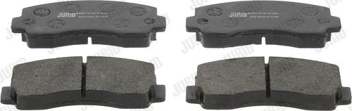 Jurid 572299J - Brake Pad Set, disc brake autospares.lv