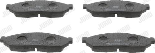 Jurid 572250J - Brake Pad Set, disc brake autospares.lv