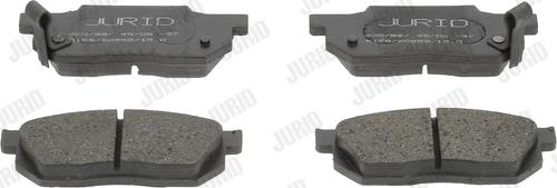 Jurid 572238J - Brake Pad Set, disc brake autospares.lv