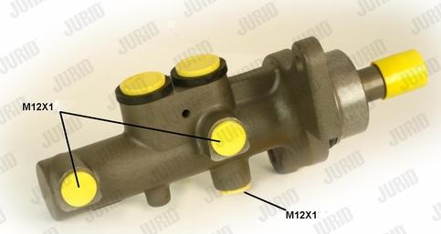 Jurid 133043J - Brake Master Cylinder autospares.lv