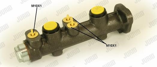 Jurid 132217J - Brake Master Cylinder autospares.lv