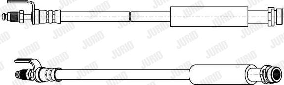 Jurid 173113J - Brake Hose autospares.lv