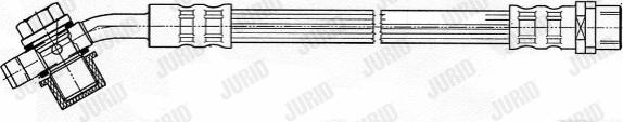 Jurid 172584J - Brake Hose autospares.lv