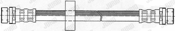 Jurid 172047J - Brake Hose autospares.lv