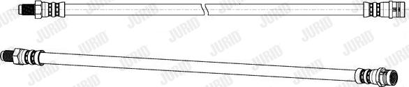 Jurid 172718J - Brake Hose autospares.lv