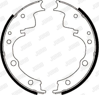 Jurid 361388J - Brake Shoe Set autospares.lv