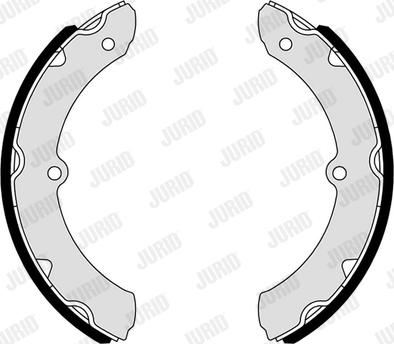 Jurid 362593J - Brake Shoe Set autospares.lv