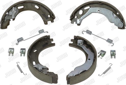 Jurid 362554J - Brake Shoe Set, parking brake autospares.lv