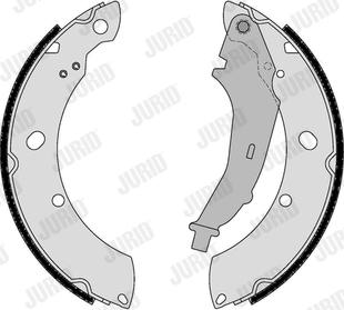 Jurid 362664J - Brake Shoe Set autospares.lv