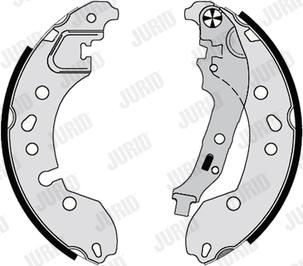 Jurid 362630J - Brake Shoe Set autospares.lv