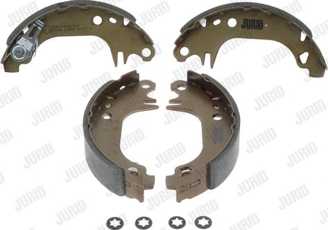 Jurid 362249J - Brake Shoe Set autospares.lv