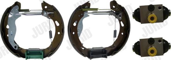 Jurid 381498J - Brake Shoe Set autospares.lv