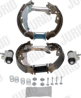 Jurid 381497J - Brake Shoe Set autospares.lv