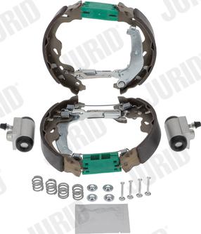 Jurid 381464J - Brake Shoe Set autospares.lv