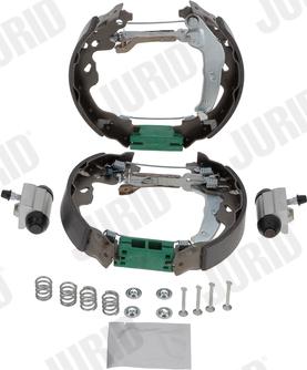 Jurid 381485J - Brake Shoe Set autospares.lv