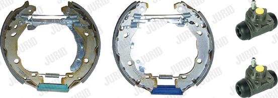 Jurid 381535J - Brake Shoe Set autospares.lv