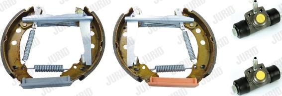 Jurid 381093J - Brake Shoe Set autospares.lv