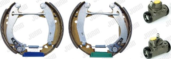 Jurid 381048J - Brake Shoe Set autospares.lv