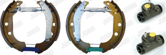 Jurid 381054J - Brake Shoe Set autospares.lv