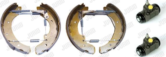 Jurid 381166J - Brake Shoe Set autospares.lv