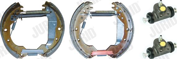 Jurid 381394J - Brake Shoe Set autospares.lv