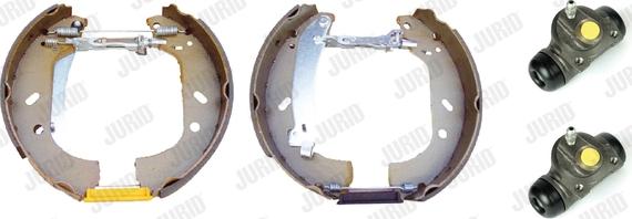 Jurid 381389J - Brake Shoe Set autospares.lv