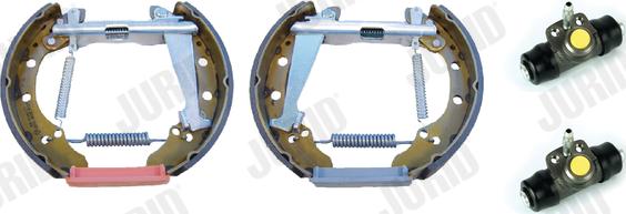 Jurid 381380J - Brake Shoe Set autospares.lv