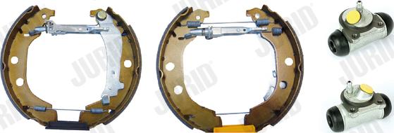 Jurid 381339J - Brake Shoe Set autospares.lv