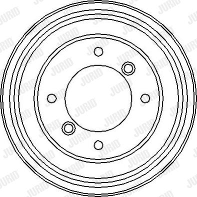 Jurid 329046J - Brake Drum autospares.lv