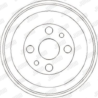 Jurid 329019J - Brake Drum autospares.lv