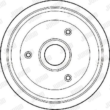 Jurid 329702J - Brake Drum autospares.lv