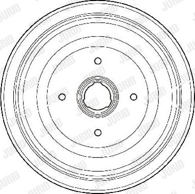 Jurid 329133J - Brake Drum autospares.lv