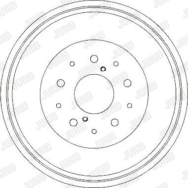 Jurid 329311J - Brake Drum autospares.lv