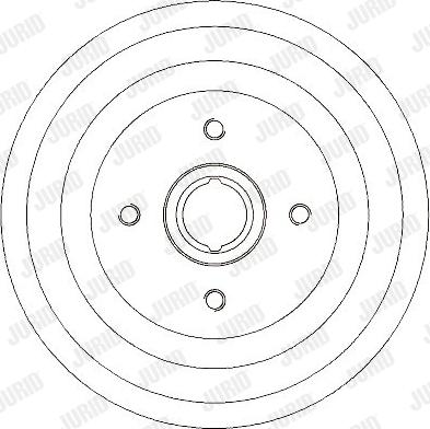 Jurid 329292J - Brake Drum autospares.lv