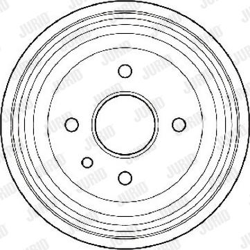 Jurid 329201J - Brake Drum autospares.lv