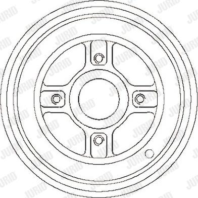 Jurid 329219J - Brake Drum autospares.lv