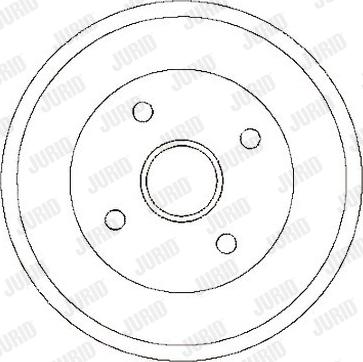 Jurid 329232J - Brake Drum autospares.lv