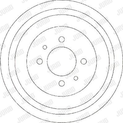 Jurid 329220J - Brake Drum autospares.lv