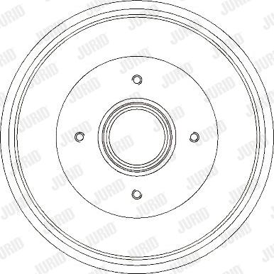 Jurid 329731J - Brake Drum autospares.lv