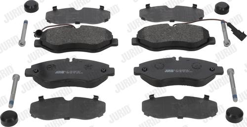 Jurid 2919009561 - Brake Pad Set, disc brake autospares.lv