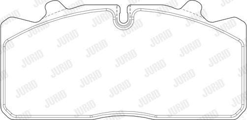 Jurid 2914405390 - Brake Pad Set, disc brake autospares.lv