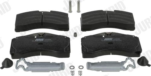 Jurid 2925705390 - Brake Pad Set, disc brake autospares.lv