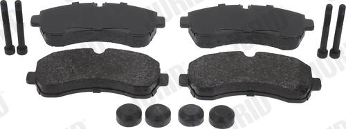 Jurid 2920009560 - Brake Pad Set, disc brake autospares.lv